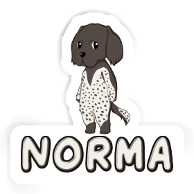 Norma Sticker Small Munsterlander Image