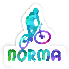 Downhiller Sticker Norma Image