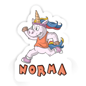 Sticker Norma Runner Image