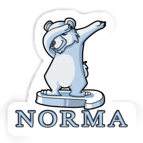 Bear Sticker Norma Image