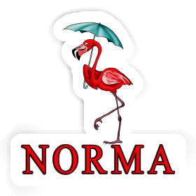 Sticker Norma Flamingo Image