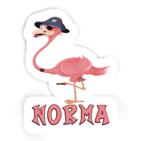 Norma Sticker Flamingo Image