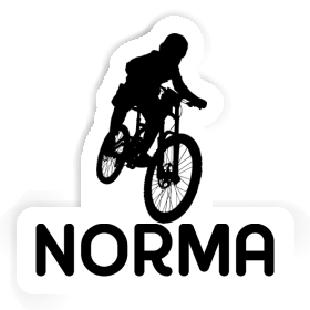 Sticker Norma Freeride Biker Image