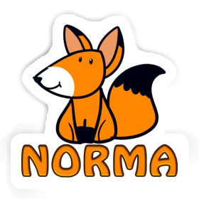 Sticker Fox Norma Image