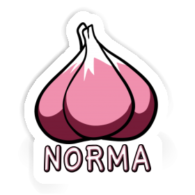 Sticker Knoblauch Norma Image