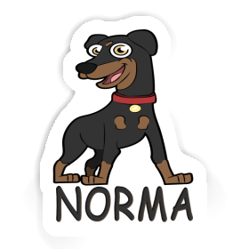 Sticker Norma Pinscher Image