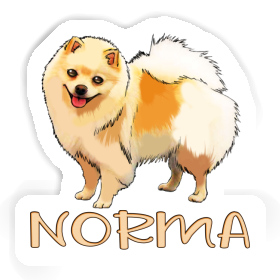 Sticker Norma German Spitz Image