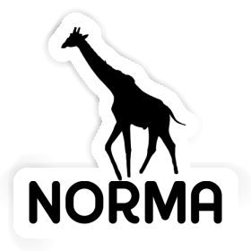 Norma Sticker Giraffe Image