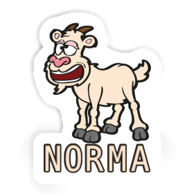 Ziege Aufkleber Norma Image