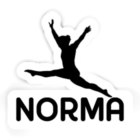 Autocollant Norma Gymnaste Image