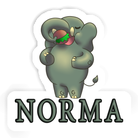 Sticker Hamburger Norma Image