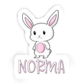 Norma Aufkleber Hase Image