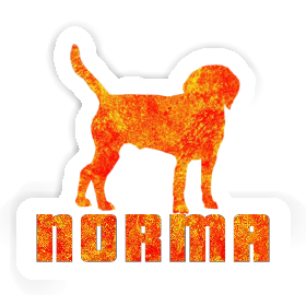 Norma Sticker Hund Image