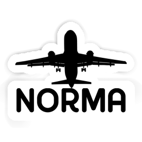 Sticker Jumbo-Jet Norma Image