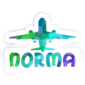 Jumbo-Jet Sticker Norma Image