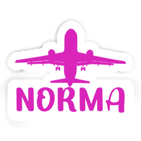 Norma Autocollant Jumbo-Jet Image