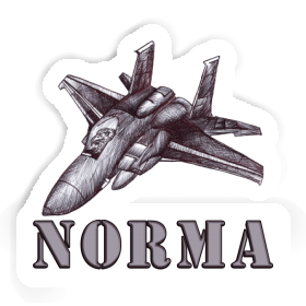 Autocollant Norma Avion Image