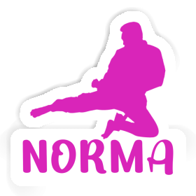 Sticker Norma Karateka Image