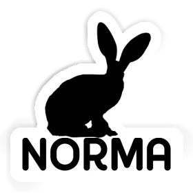 Sticker Norma Hase Image