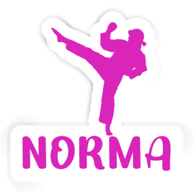 Karateka Sticker Norma Image