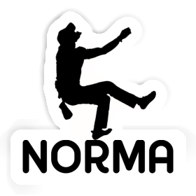 Autocollant Grimpeur Norma Image