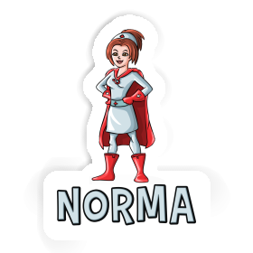 Sticker Krankenschwester Norma Image