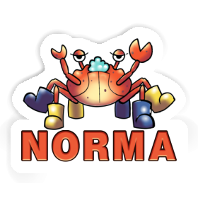 Krabbe Sticker Norma Image