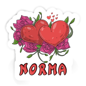 Sticker Norma Heart Image