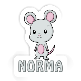 Mouse Sticker Norma Image