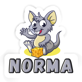 Norma Autocollant Souris Image