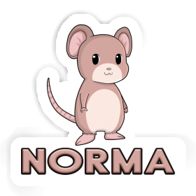 Norma Autocollant Souris Image