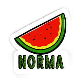 Sticker Watermelon Norma Image