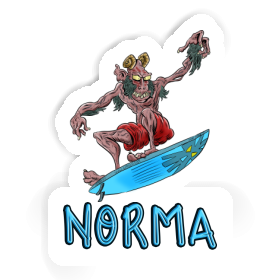 Aufkleber Norma Surfer Image