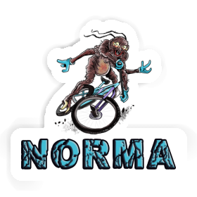 Sticker Norma Biker Image