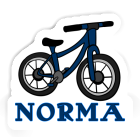 Bicycle Sticker Norma Image