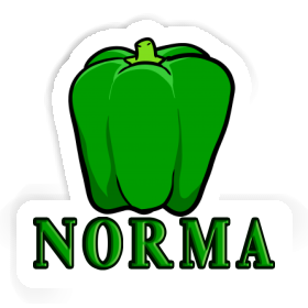 Poivron Autocollant Norma Image