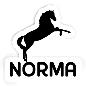 Sticker Norma Horse Image