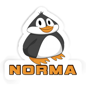 Norma Sticker Fat Penguin Image