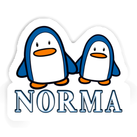 Sticker Norma Penguin Image