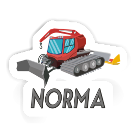 Snowcat Sticker Norma Image