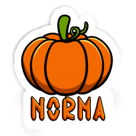 Sticker Norma Pumpkin Image