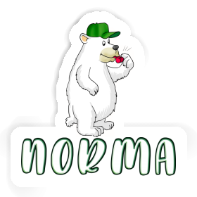 Sticker Ice Bear Norma Image