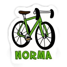 Sticker Bicycle Norma Image