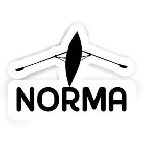 Rowboat Sticker Norma Image