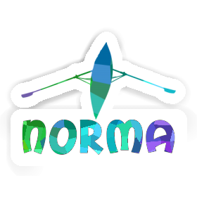 Norma Sticker Rowboat Image