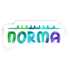 Norma Sticker Rowboat Image