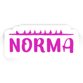 Rowboat Sticker Norma Image