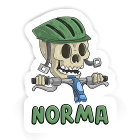 Sticker Norma Biker Image