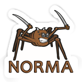 Fighting Spider Sticker Norma Image