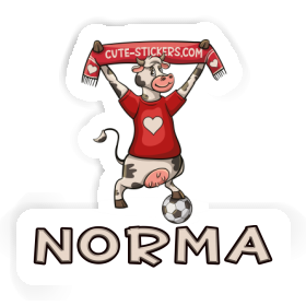 Sticker Norma Cow Image